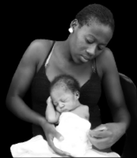 COMPASSIONATE:Nthabiseng Mabetha on Friday gave birth to a baby with one leg and one an arm. Pic. Alex Matlala. 04/07/08. © Sowetan.