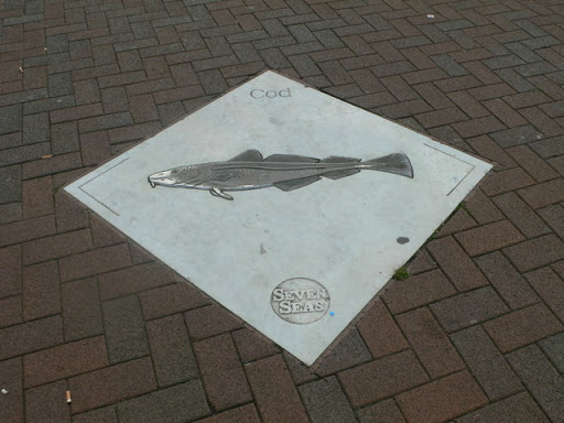 'The Seven Seas Fish Pavement' was commissioned for the Hull 1992 Festival by Kingston-upon-Hull City Council. The sculpture trail was renovated and re-launched in 2000 with assistance form the...