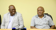 ANC provincial task team convenor Mike Mabuyakhulu (left) and coordinator Sihle Zikalala say that the KwaZulu-Natal elective conference can go ahead after issues were resolved.