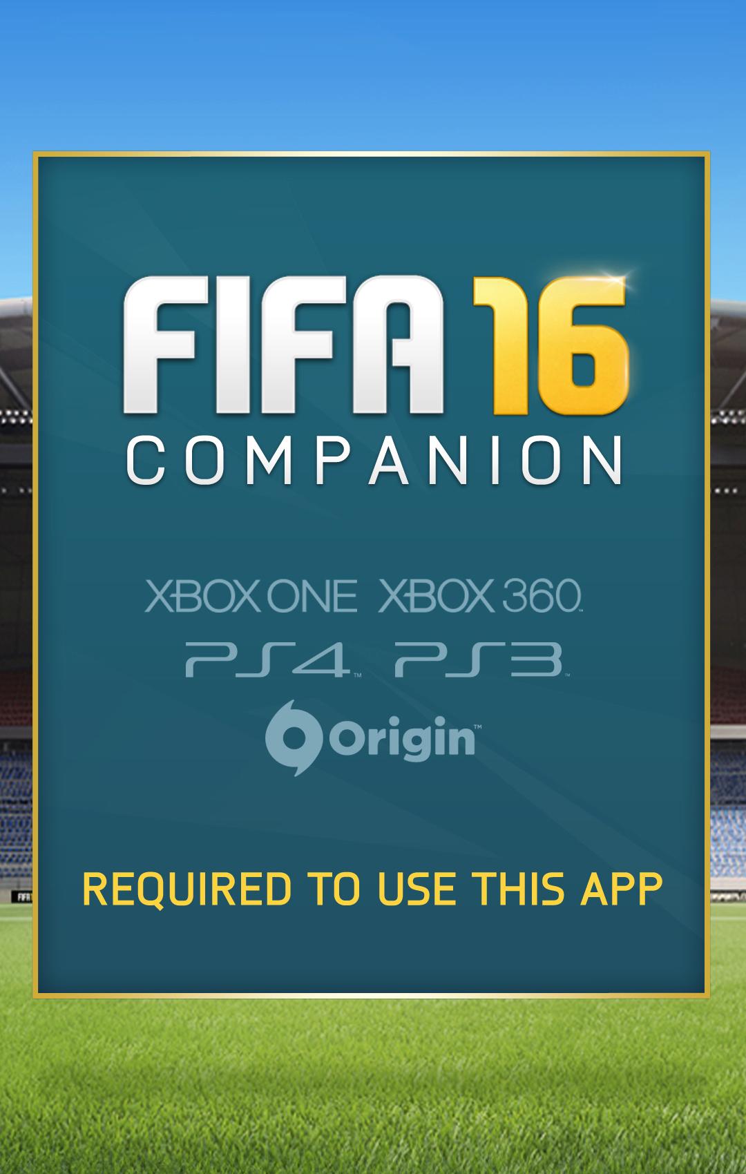 Android application EA SPORTS™ FIFA 16 Companion screenshort
