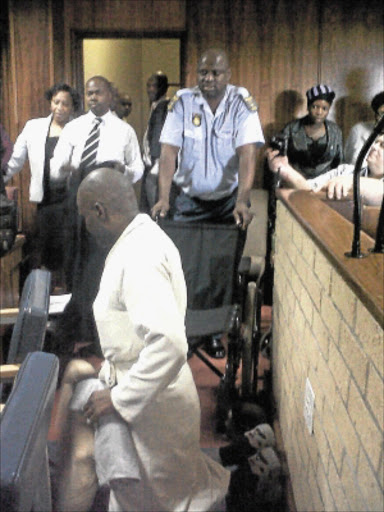 A 55-year-old man, who the Nelspruit magistrate said was playing sick, was yesterday jailed for life for raping his daughter repeatedly for nine years and fathering three children with her. She is now 27 years old. Photo: Sibongile Mashaba