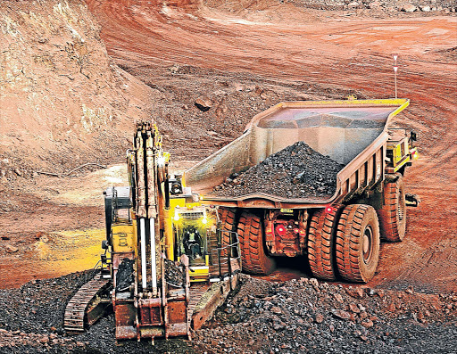 ARD TIMES: Operations proceed in the Leeufontein pit at Anglo American’s Kumba Kolomela Iron. Kumba profits have nosedived after the company was forced to undertake a R6-billion impairment Picture: FILE