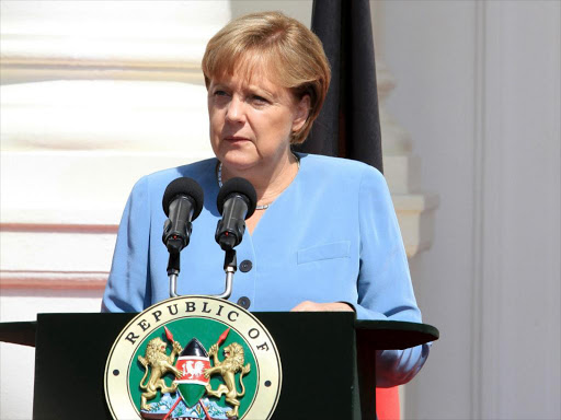 German Chancellor Angela Merkel