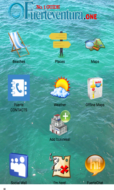 Android application Fuerteventura Guide screenshort