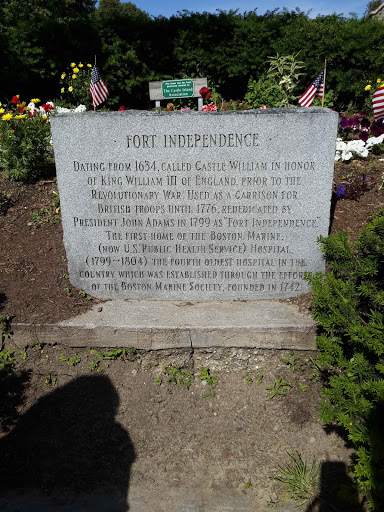 Fort Independence Dating from 1634, called Castle William in honor of King William III of England, prior to the Revolutionary War. Used as a garrison for British troops until 1776. Rededicated by...