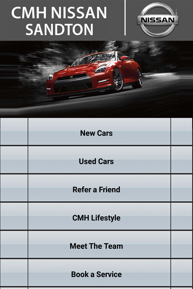 Android application CMH Nissan Sandton screenshort