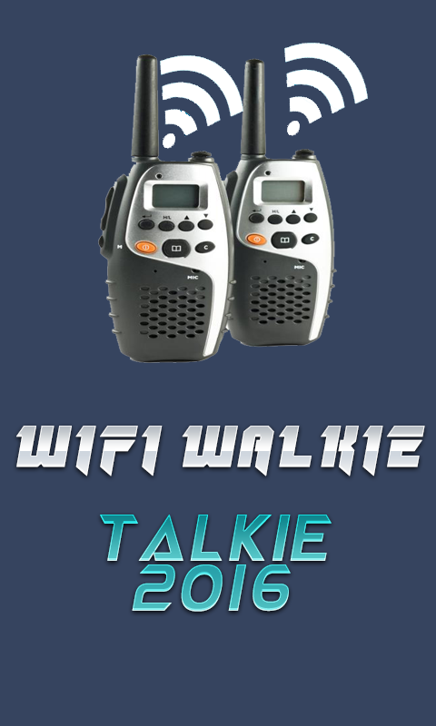 Android application WIFI Walkie Talkie 2016 screenshort