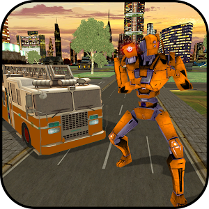 Download Firefighter Robot Truck Rescue Survival For PC Windows and Mac