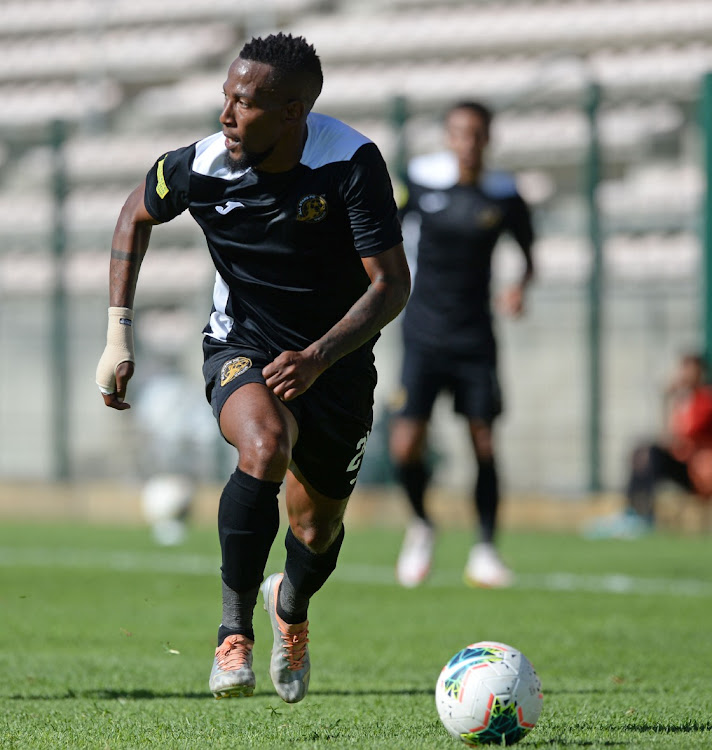 Diamond Thopola of All Stars during the Motsepe Foundation Championship 2022/23 game between Cape Town Spurs and All Stars FC at Athlone Stadium on 30 January 2023.