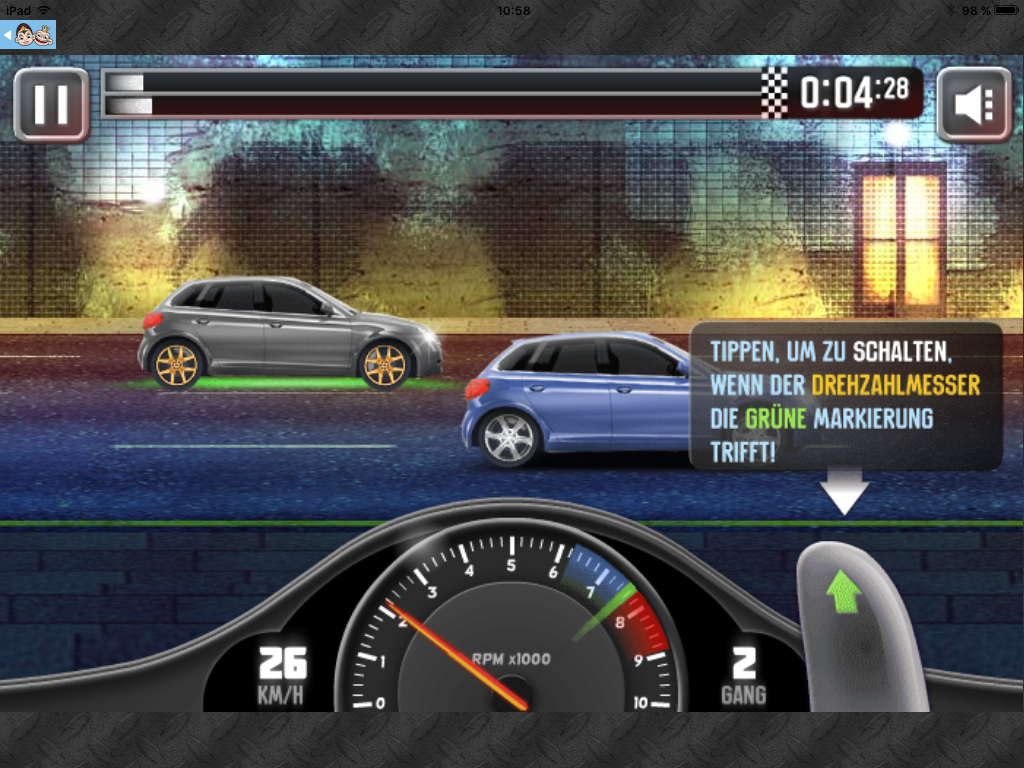 Android application Streetrace Fury: City Racing screenshort