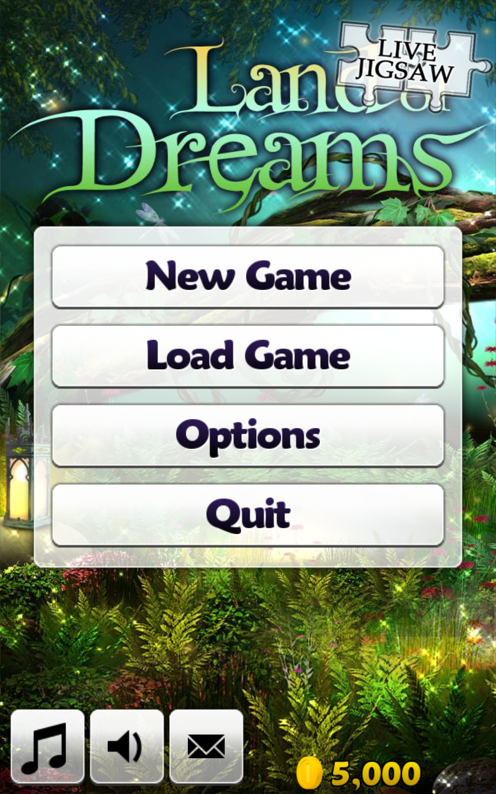 Android application Hidden Jigsaws: Land of Dreams screenshort
