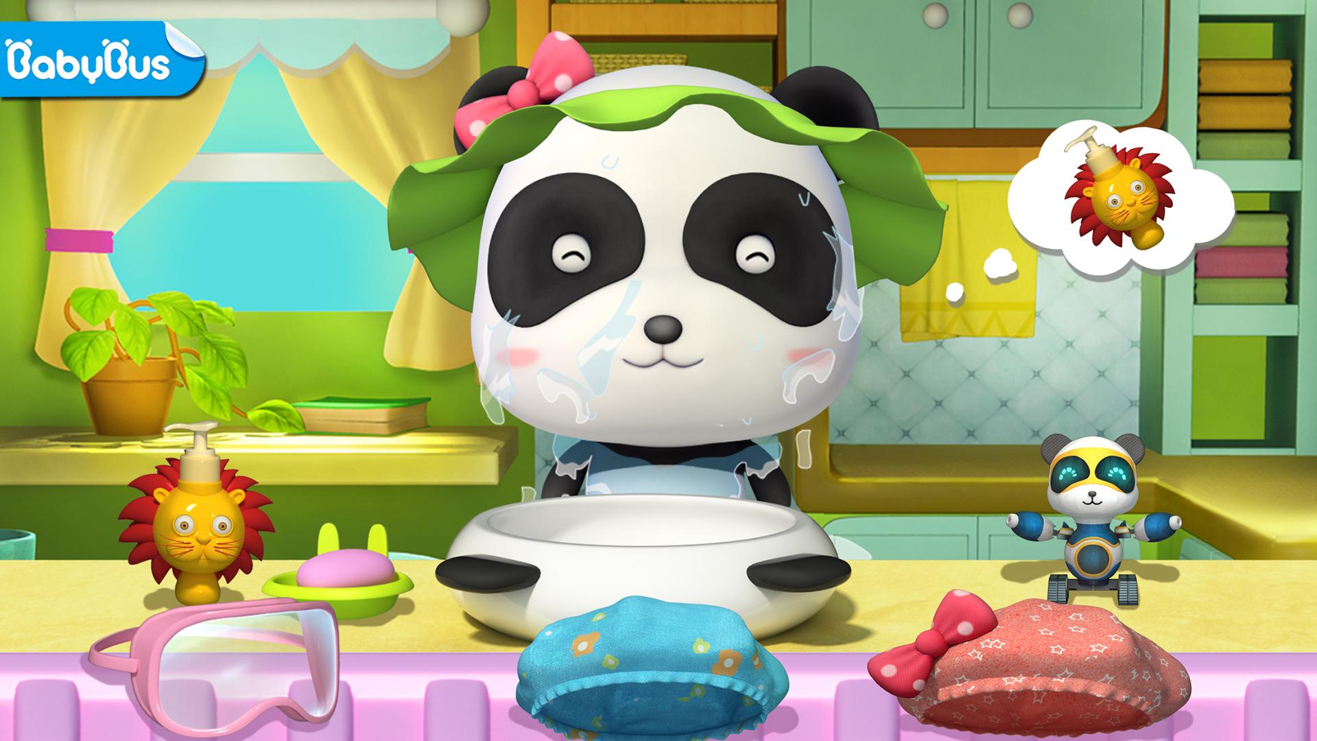 Android application Cleaning Fun - Baby Panda screenshort
