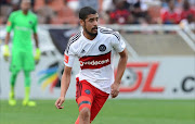 Abbubaker Mobara of Orlando Pirates during the Absa Premiership match between Polokwane City and Orlando Pirates at New Peter Mokaba Stadium on October 16, 2016 in Polokwane, South Africa.