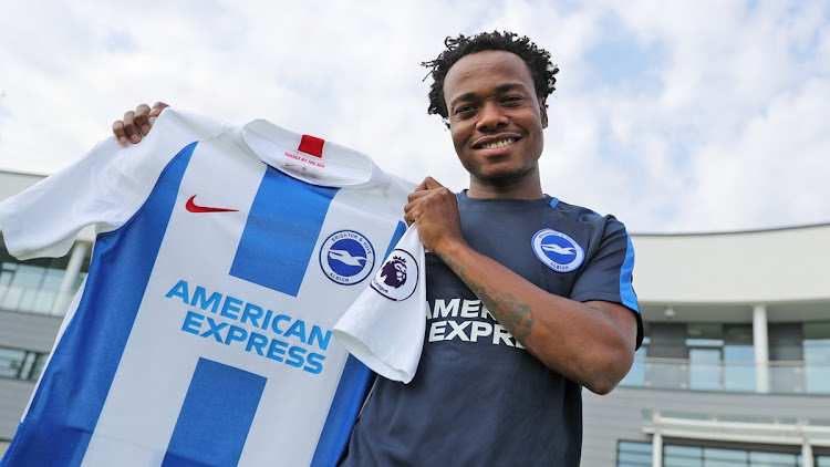 Brighton & Hove Albion have completed the signing of striker Percy Tau from Mamelodi Sundowns.