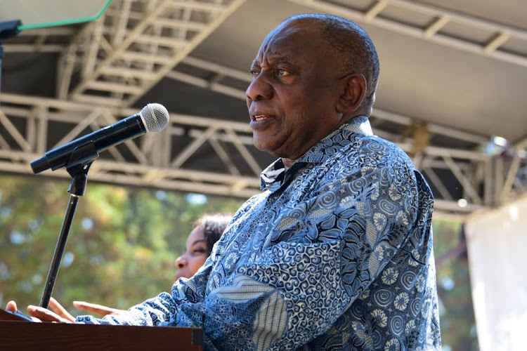 President Cyril Ramaphosa celebrated Heritage Day at the Union Buildings in Pretoria on Saturday.