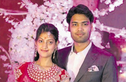 MUCH ADO: Vega Gupta and Aakash Jahajgarhia's wedding party at Sun City is estimated to have cost R20-million
