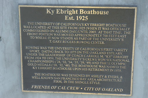 See: https://oaklandwiki.org/Ky_Ebright_Boathouse