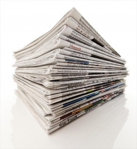 Newspapers. File photo.