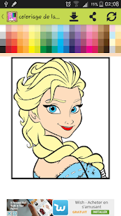   coloriage de la reine- screenshot thumbnail   