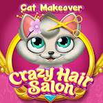 Crazy Hair Salon Cat Makeover Apk