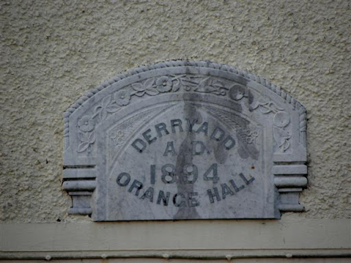 Pictured here J0260 : Derryadd Orange Hall and arch © Copyright Kenneth Allen and licensed for reuse under this Creative Commons Licence . Submitted via Geograph