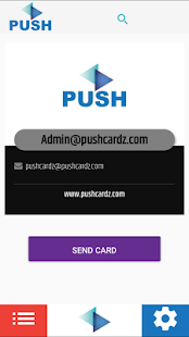 Push Cardz Business Cards Screenshot