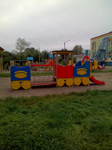Детская Площадка Паравозик