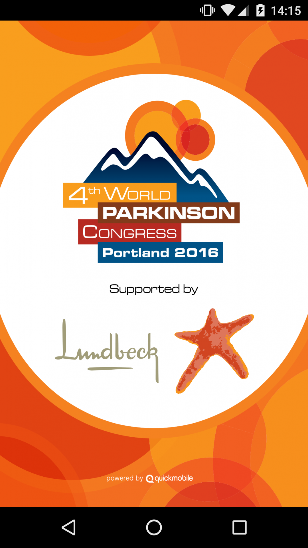 Android application World Parkinson Congress 2016 screenshort