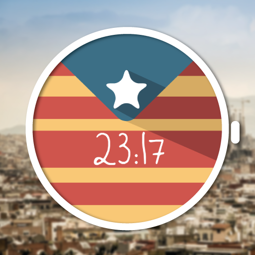 Часы Watch Face флаг Каталония