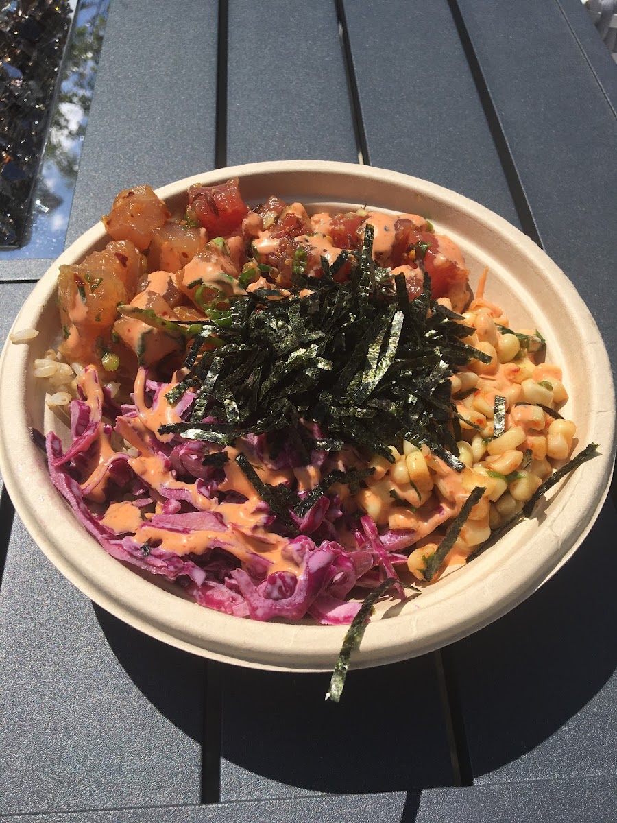 Gluten-Free at SeaSweets Poke