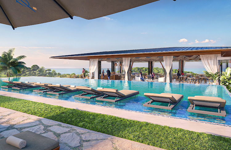Club Med Tinley Exclusive Collection clubhouse rendering.