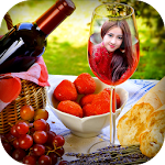 Wine Glass Photo Frames Apk