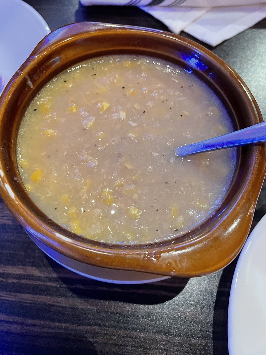 Corn soup