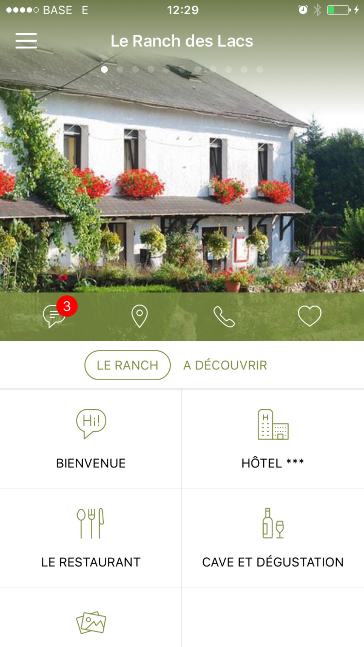 Android application Le Ranch des Lacs screenshort
