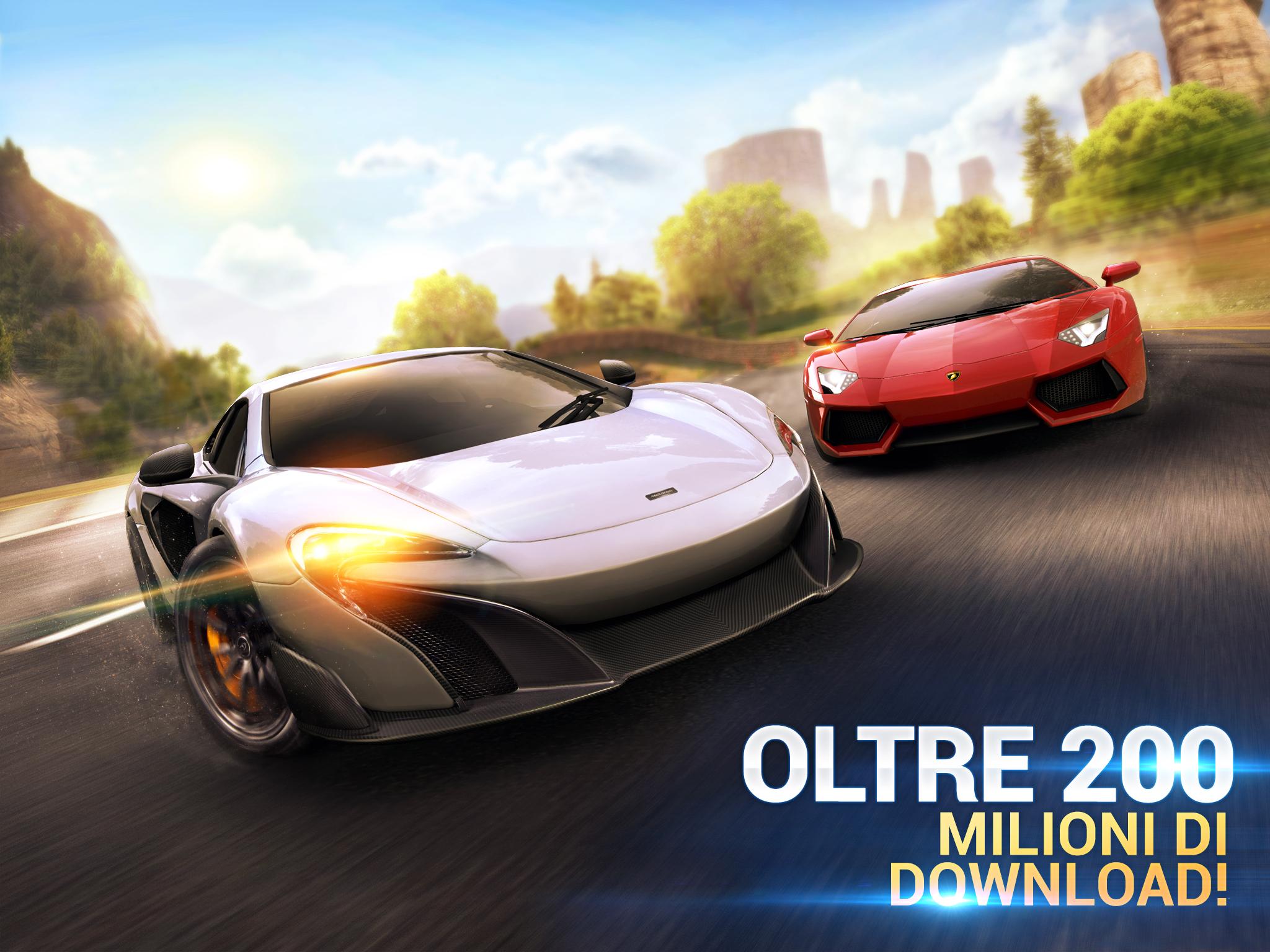 Android application Asphalt 8 - Car Racing Game screenshort