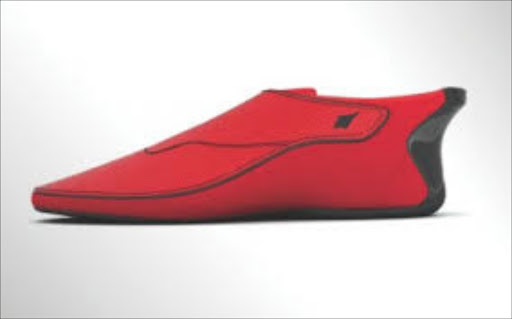 The 'satnav' footwear uses a Bluetooth link to connect to the mapping system on your mobile phone