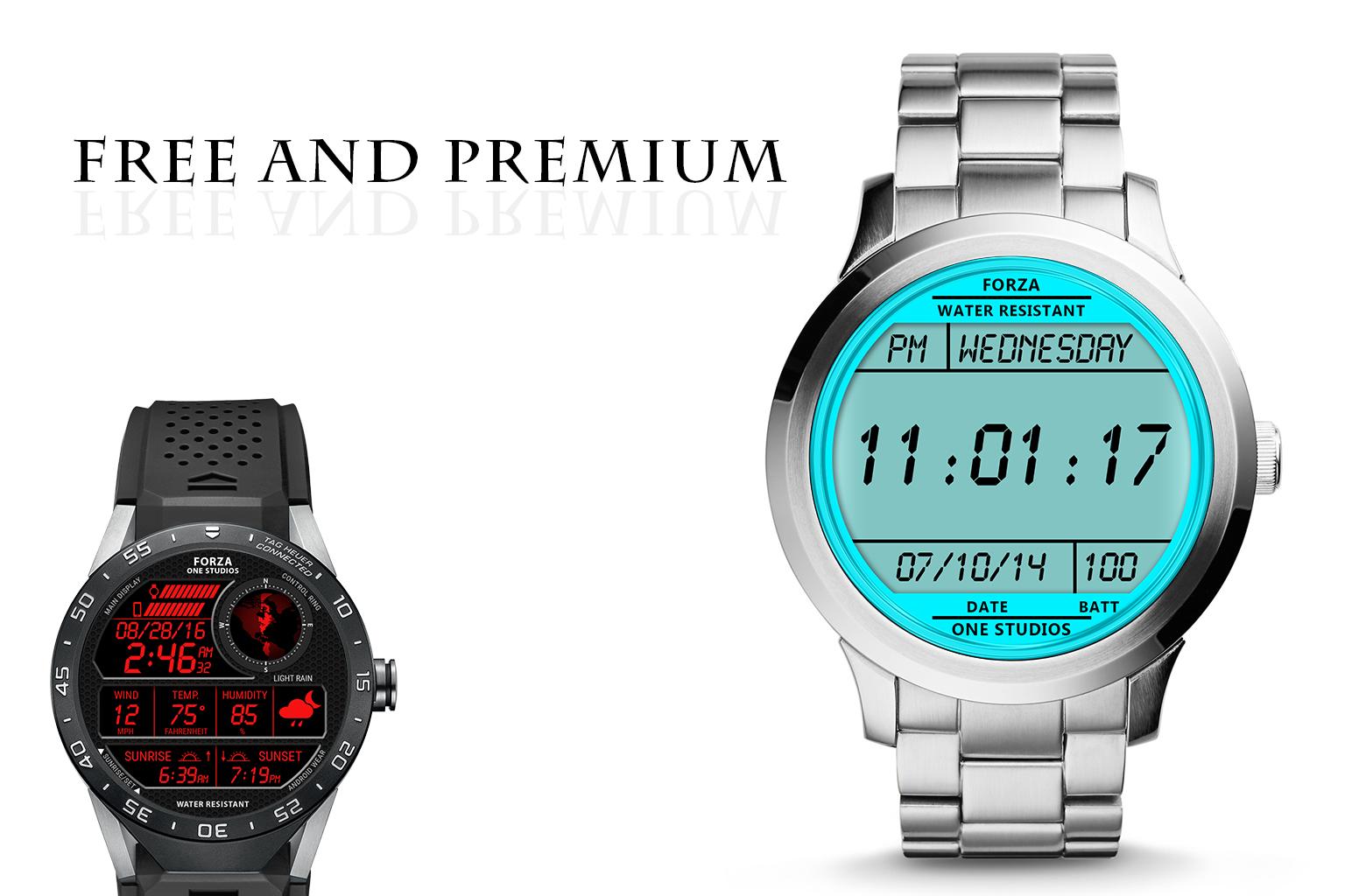 Android application Luxury Watch Faces for Wear screenshort