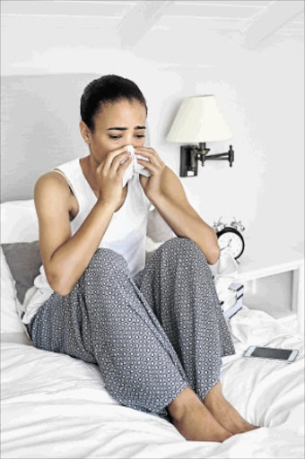 RUNNY NOSE: Flu is a virus and doctors say there is no magic pill that will make it go away faster photo: thinkstock