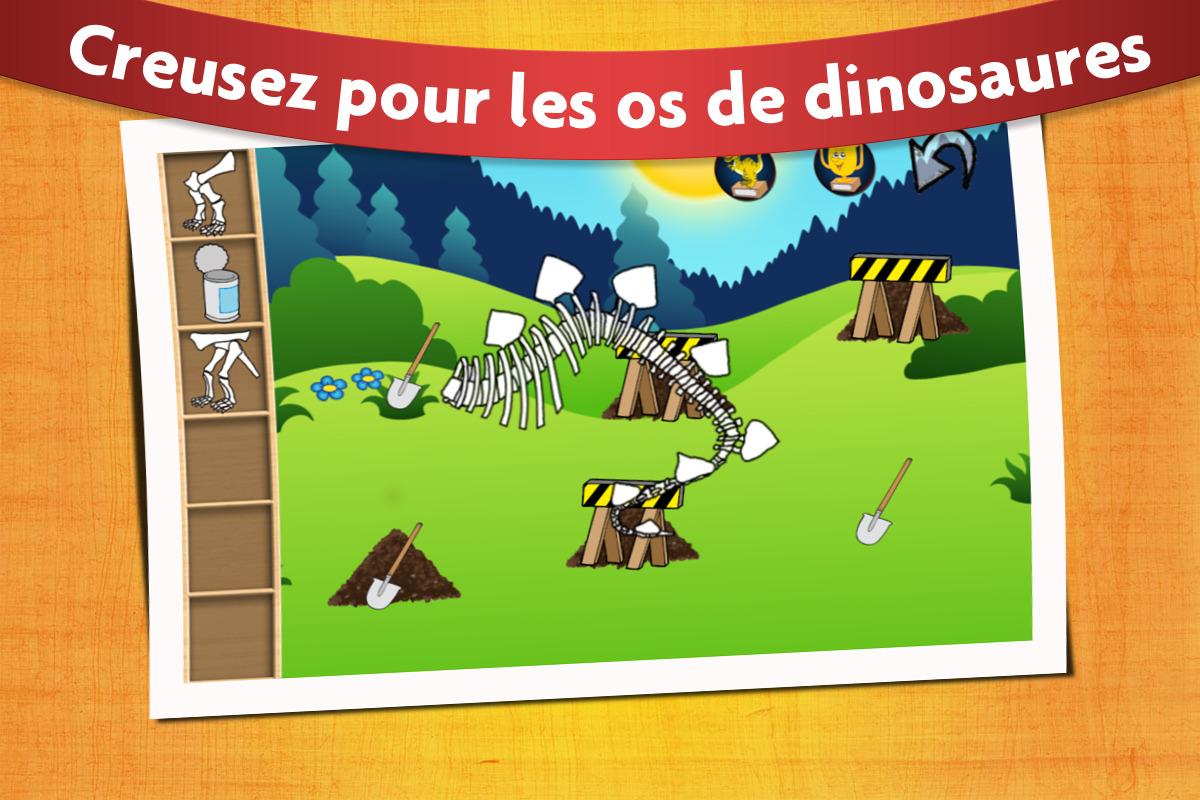 Android application Kids Dino Adventure Game screenshort