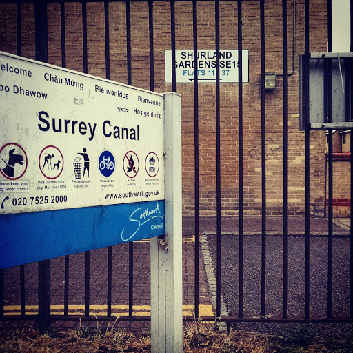 Surrey Canal Shurland Gardens Entrance
