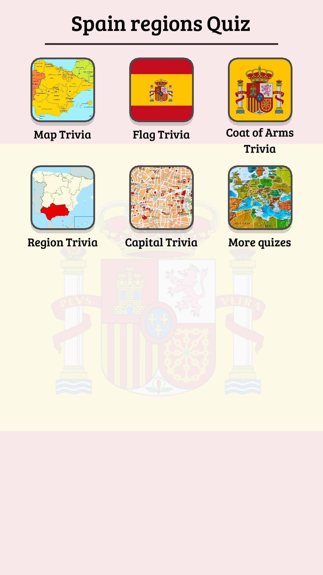 Android application Spain Provinces Quiz!  screenshort