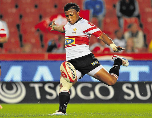 The Lions need Elton Jantjies to recapture the magic that helped to catapult them up the points table earlier in the season Picture: DUIF DU TOIT/GALLO IMAGES