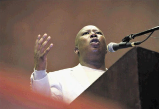 ANCYL president Julius Malema. File picture.