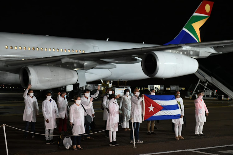 President Cyril Ramaphosa said on Monday night that his government would nominate Cuban health specialists for the Nobel Peace Prize for their efforts in helping SA fight Covid-19. File picture.