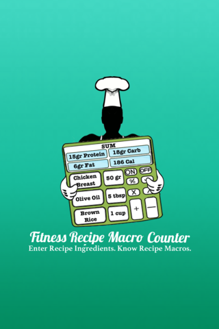 Android application Fitness Recipe Macro Counter screenshort