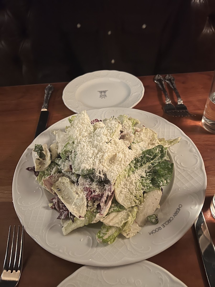 Endive and Radicchio Caesar Salad (GF)