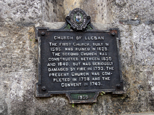 The first church, built in 1595, was ruined in 1629. The second church was constructed between 1630 and 1640, but was seriously damaged by fire in 1733. The present church was completed in 1738...