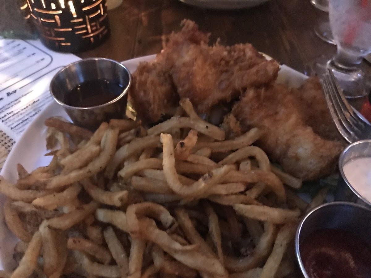 GF fish and chips!