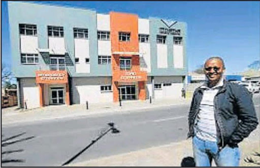 Head of the Mthatha Private Hospital Dr Chwayita Yako in front of the hospital in Mthatha. Picture: LULAMILE FENI