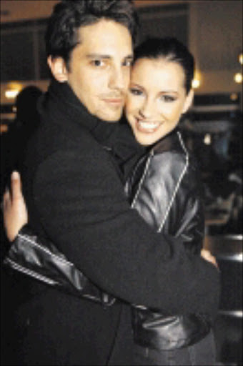 THAT WAS THEN: File picture of former couple Danny K and Lee-Ann Liebenberg. Pic. Dudu Zitha. 23/03/2010. © Sunday Times.